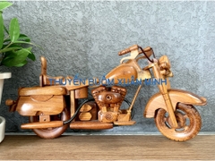 Mô Hình Xe Moto HARLEY DAVIDSON Loại Đẹp - Gỗ Căm Xe