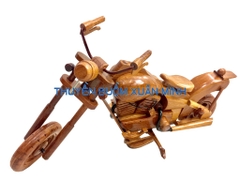 Mô Hình Xe Moto HARLEY CHOPPER Loại Đẹp - Gỗ Căm Xe