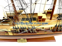 Mô Hình Thuyền Chiến Hạm Hoàng Gia Hermione (Tàu Cổ Chiến Hạm Pháp) | Hàng Xuất Khẩu - Gỗ Căm Xe | Thân 80cm