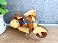 Mô Hình Xe VESPA Gỗ Trang Trí | Loại Tiêu Chuẩn | Size Lớn
