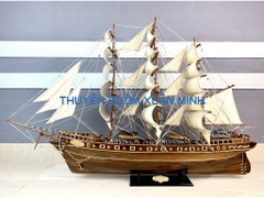 Mô Hình Thuyền Buồm Gỗ Phong Thuỷ Cutty Sark (Tàu Buôn Cổ Anh Quốc) | Hàng VIP Xuất Khẩu - Gỗ Muồng Đen | Thân 120cm