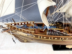 Mô Hình Thuyền Buồm Gỗ Phong Thuỷ Cutty Sark (Tàu Buôn Cổ Anh Quốc) | Hàng VIP Xuất Khẩu - Gỗ Muồng Đen | Thân 120cm