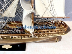 Mô Hình Thuyền Buồm Gỗ Phong Thuỷ Cutty Sark (Tàu Buôn Cổ Anh Quốc) | Hàng VIP Xuất Khẩu - Gỗ Muồng Đen | Thân 100cm