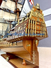 Mô Hình Thuyền Chiến Hạm Hoàng Gia Sovereign Of The Seas (Tàu Cổ Chiến Hạm Anh Quốc) | Hàng Xuất Khẩu - Gỗ Căm Xe | Thân 120cm (SIZE LỚN)