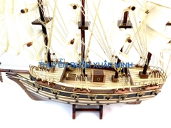 Mô Hình Thuyền Buồm Gỗ Phong Thuỷ Jylland (Tàu Chiến Cổ Đan Mạch) | Loại Tiêu Chuẩn - Gỗ Xoan Đào | Thân 40cm