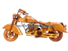 Mô Hình Xe Moto KAWASAKI VULCAN CLASSIC Loại Đẹp - Gỗ Căm Xe
