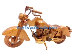 Mô Hình Xe Moto KAWASAKI VULCAN CLASSIC Loại Đẹp - Gỗ Căm Xe