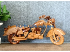 Mô Hình Xe Moto KAWASAKI VULCAN CLASSIC Loại Đẹp - Gỗ Căm Xe