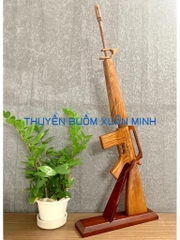 Mô Hình Súng Trường Gỗ M16 | Tỷ Lệ Như Thật | Dài 100cm