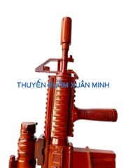 Mô Hình Súng Trường M4 Carbine Tỷ Lệ 1:1 | Gỗ Căm Xe | Dài 75cm