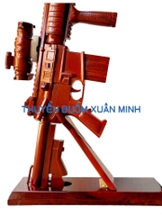 Mô Hình Súng Trường M4 Carbine Tỷ Lệ 1:1 | Gỗ Căm Xe | Dài 75cm