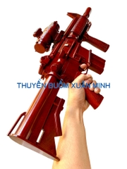 Mô Hình Súng Trường M4 Carbine Tỷ Lệ 1:1 | Gỗ Căm Xe | Dài 75cm
