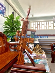 Mô Hình Súng Trường M4 Carbine Tỷ Lệ 1:1 | Gỗ Căm Xe | Dài 75cm