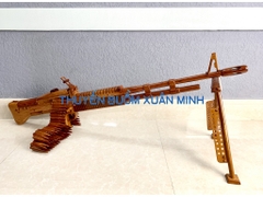 Mô Hình Súng Máy M60 Tỷ Lệ 1:1 | Gỗ Căm Xe | Dài 106cm