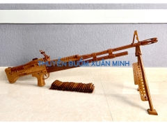 Mô Hình Súng Máy M60 Tỷ Lệ 1:1 | Gỗ Căm Xe | Dài 106cm