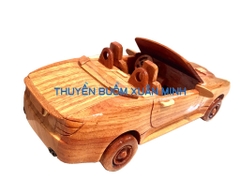 Mô Hình Xe Ô Tô Gỗ MERCEDES Mui Trần Trang Trí | Gỗ Căm Xe