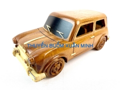 Mô Hình Xe Ô Tô Gỗ MINI COOPER 1970 Trang Trí | Gỗ Căm Xe