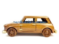 Mô Hình Xe Ô Tô Gỗ MINI COOPER 1970 Trang Trí | Gỗ Căm Xe