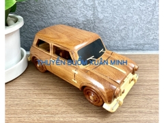 Mô Hình Xe Ô Tô Gỗ MINI COOPER 1970 Trang Trí | Gỗ Căm Xe