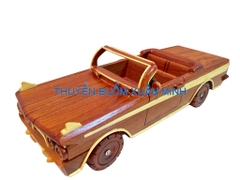 Mô Hình Xe Ô Tô Gỗ FORD MUSTANG 1965 Trang Trí | Gỗ Căm Xe