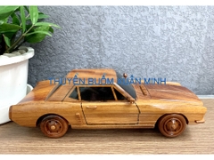 Mô Hình Xe Ô Tô Gỗ FORD MUSTANG 1964 Trang Trí | Gỗ Căm Xe