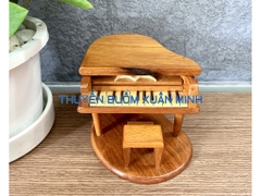 Mô Hình Nhạc Cụ Gỗ Mô hình đàn Piano - Gỗ Căm Xe