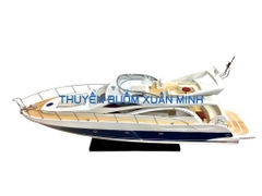 Mô Hình Du Thuyền Gỗ Sang Trọng Đẳng Cấp Sunseeker | Gỗ Tự Nhiên | Thân 90cm