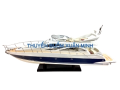 Mô Hình Du Thuyền Gỗ Sang Trọng Đẳng Cấp Sunseeker | Gỗ Tự Nhiên | Thân 90cm