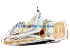 Mô Hình Du Thuyền Gỗ Sang Trọng Đẳng Cấp Sunseeker | Gỗ Tự Nhiên | Thân 90cm