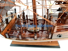 Thuyền Buồm Gỗ Mô Hình Tàu Đánh Cá Thái Lan (Loại Đẹp) | Gỗ Cẩm Lai | Thân 60cm