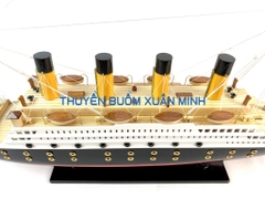 Mô Hình Tàu Thuỷ RMS Titanic - Trưng Bày Sang Trọng | Gỗ Tự Nhiên - Dài 60cm