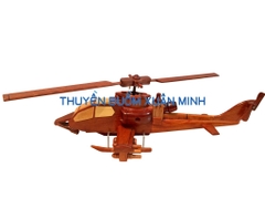 Mô Hình Máy Bay Trực Thăng AH-1 COBRA | Gỗ Căm Xe