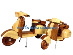 Mô Hình Xe VESPA Gỗ Trang Trí | Loại Tiêu Chuẩn | Size Nhỏ