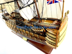Mô Hình Thuyền Chiến Hạm Hoàng Gia HMS Victory (Tàu Cổ Chiến Hạm Anh Quốc) | Hàng Xuất Khẩu - Gỗ Căm Xe | Thân 80cm