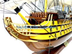 Mô Hình Thuyền Chiến Hạm Hoàng Gia HMS Victory (Tàu Cổ Chiến Hạm Anh Quốc) | Hàng Xuất Khẩu - Gỗ Căm Xe | Thân 80cm