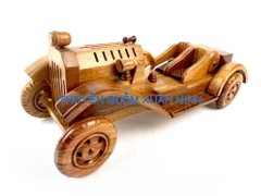 Mô Hình Xe Ô Tô Gỗ Động Cơ Hơi Nước STEAM CAR | Gỗ Căm Xe