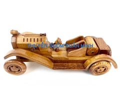 Mô Hình Xe Ô Tô Gỗ Động Cơ Hơi Nước STEAM CAR | Gỗ Căm Xe