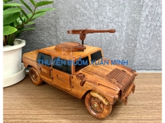 Mô Hình Xe Humvee Gỗ Trang Trí | Gỗ Căm Xe | Dài 32cm