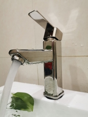 Vòi lavabo nóng lạnh  inox 304 FX-538V