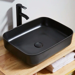 Chậu lavabo màu đen