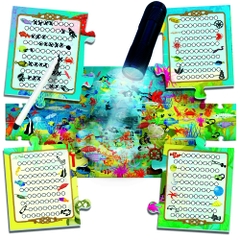 EXPLORE THE SEA LIFE - Bộ xếp hình và dụng cụ khám phá thế giới sinh vật biển