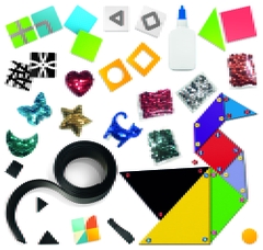 MAGNETIC CREATIONS - Bộ đồ chơi thủ công giúp thể hiển năng khiếu sáng tạo nghệ thuật