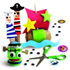 ECO ART & CRAFT - Bộ thủ công giúp trẻ sáng tạo nghệ thuật và sự khéo léo