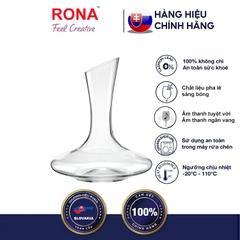 Bình chiết vang pha lê 1500 ml Rona Tiệp khắc