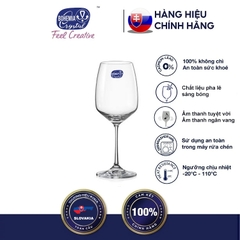 Bộ 6 ly rượu vang pha lê bohemia 560 ml Tiệp Khắc