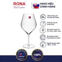 Bộ 4 Ly Uống Rượu Vang Pha Lê Piccolo Tiệp Khắc