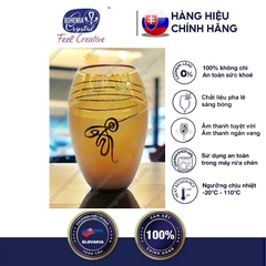 Bình hoa pha lê vàng sang trọng Egermann