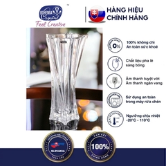 Bình hoa pha lê trong suốt sang trọng Yoko