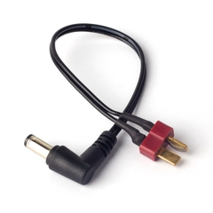 T plug to 5.5/2.1DC plug power Adapter cable For power Battery-20cm