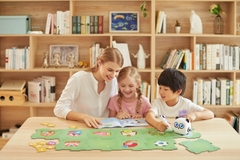 Hết hàng - mTiny Coding Kit - Robot gấu trúc hình vuông bán chạy nhất cho các bạn 4 tuổi